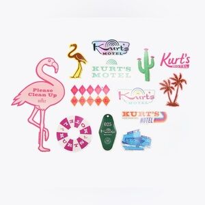 Kurt Geiger “Kurt’s Motel” Multi Sticker Pack
